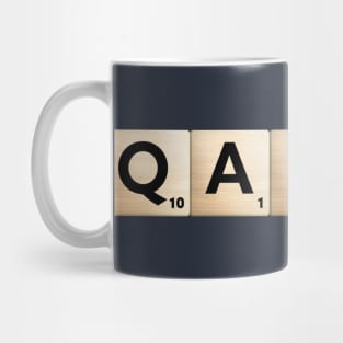 QAJAQ Scrabble Mug